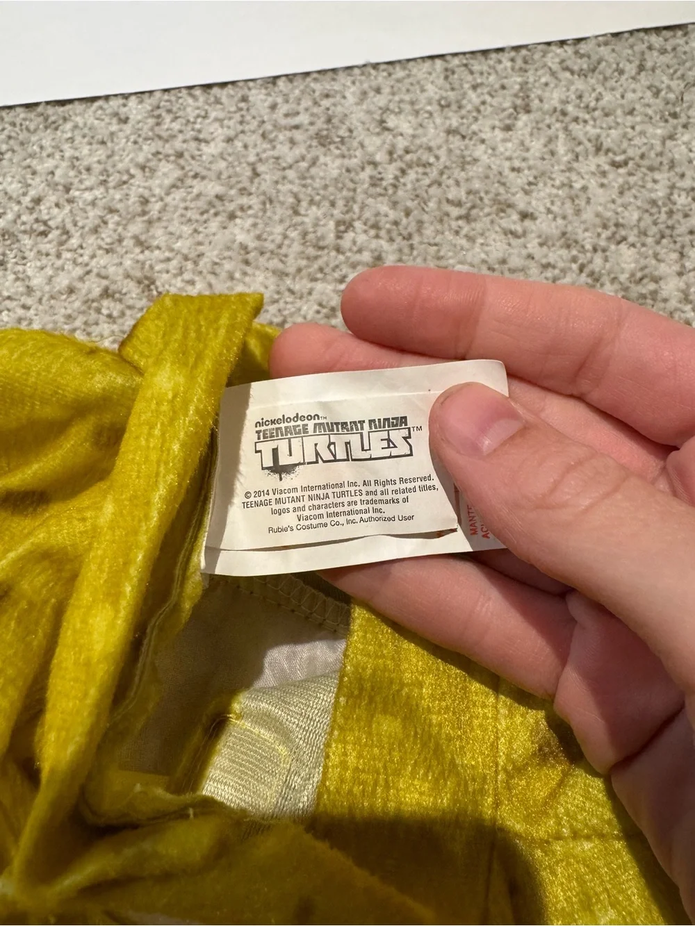 Teenage Mutant Ninja Turtles Leonardo Costume Jumpsuit Beanie Cap - Toddler